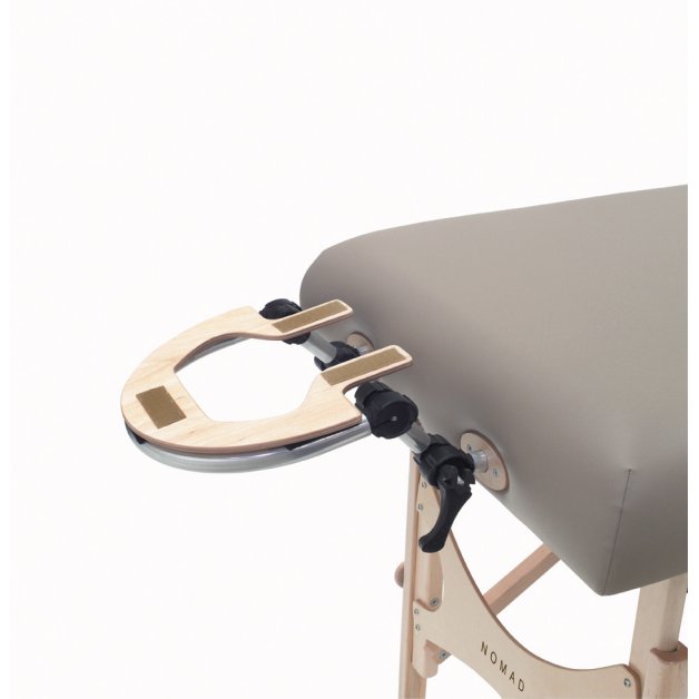 Adjustable & retractable head rest platform NOMAD Nomad Massage Equipment
