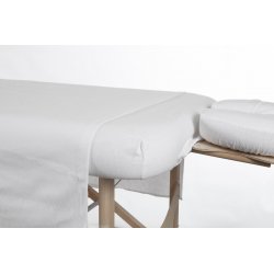 Flanel flat sheet Allez Housses Massage sheets and sheet sets