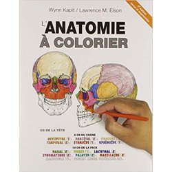 Livre à colorier  d'Anatomie (4ème édition)