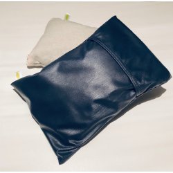 Pair of waterproof vinyl pillowcase- shoulder pillow 6x9 inches