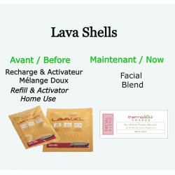 Recharge pour coquillage chaud - "Facial Blend" Mélange Doux - Thermabliss / LavaShell
