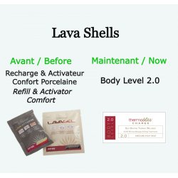 Recharge pour coquillage chaud ‘’Body Level" 2.0 - Thermabliss / LavaShell LavaShell Coquillages de massage