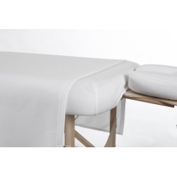 3 Piece Sheet Set 50/50 Polyester & Cotton Allez Housses Massage Linen