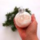 Christmas ornament filled with Epsom Salt & Pink Himalayan Salt  Shop by category - Massage Boutik Products